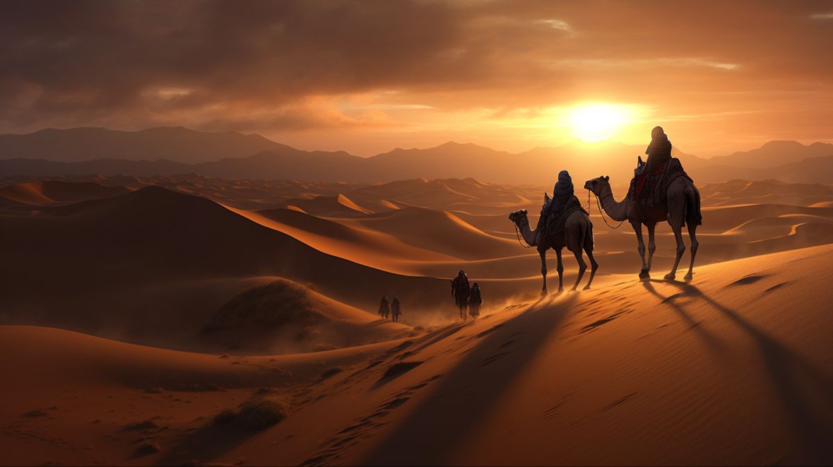Sahara Desert Dunes